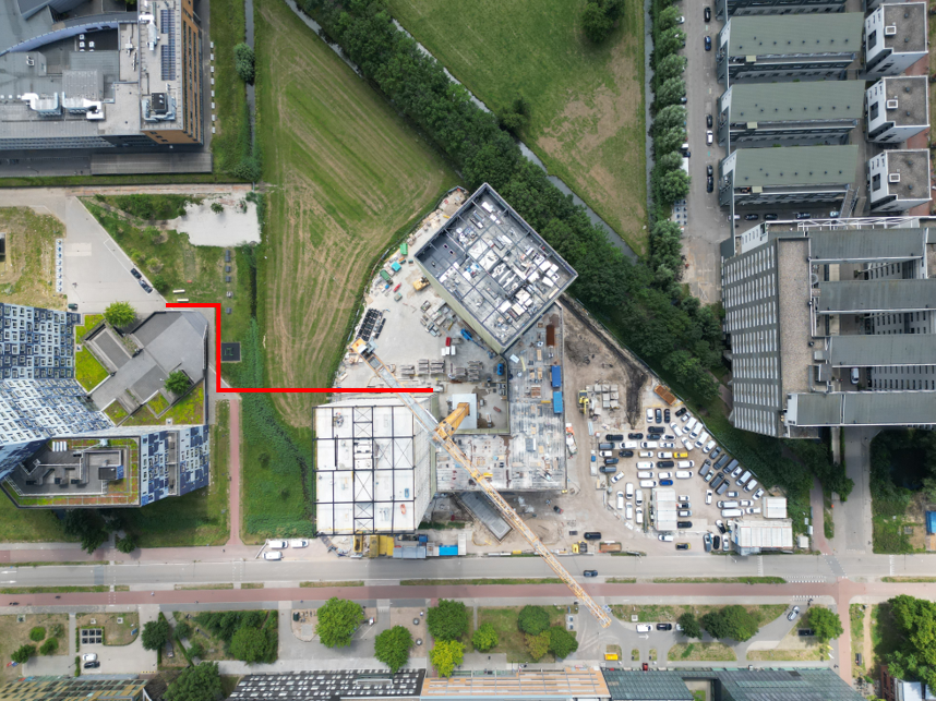 Informatiebrief over aanleg laagspanning van gebouw Johanna naar gebouw High Five